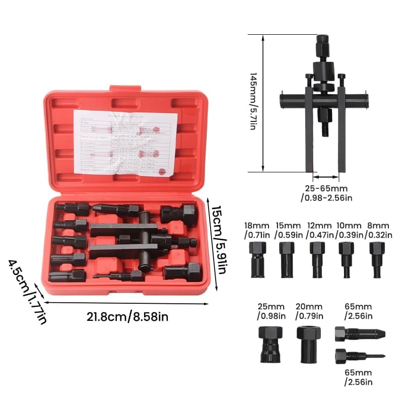 GripForce – Two-Jaw Bearing Puller Tool