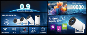 SkyBeam - Wireless Smart Game Projector – Big Screen Fun Anywhere