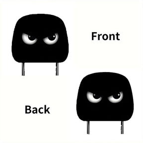 CartoonCush – Playful Headrest Cover
