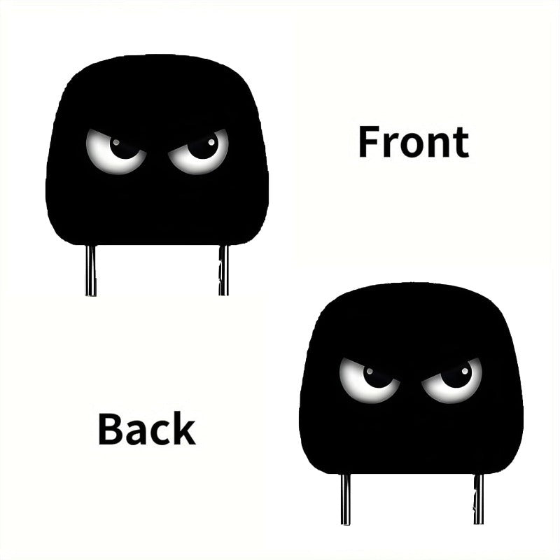 CartoonCush – Playful Headrest Cover