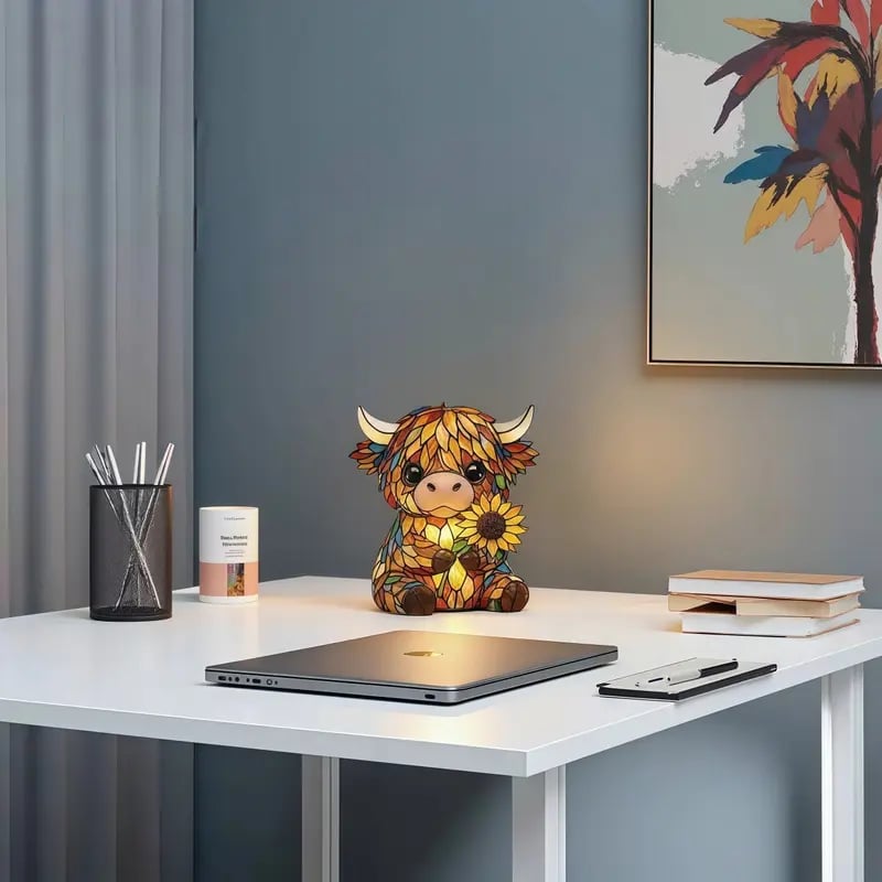 GlowCuddle Cow – Cute Night Lamp