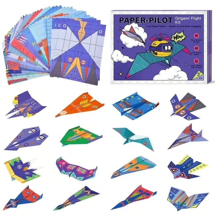 FlyBuild – Creative Paper Plane Kit for Kids