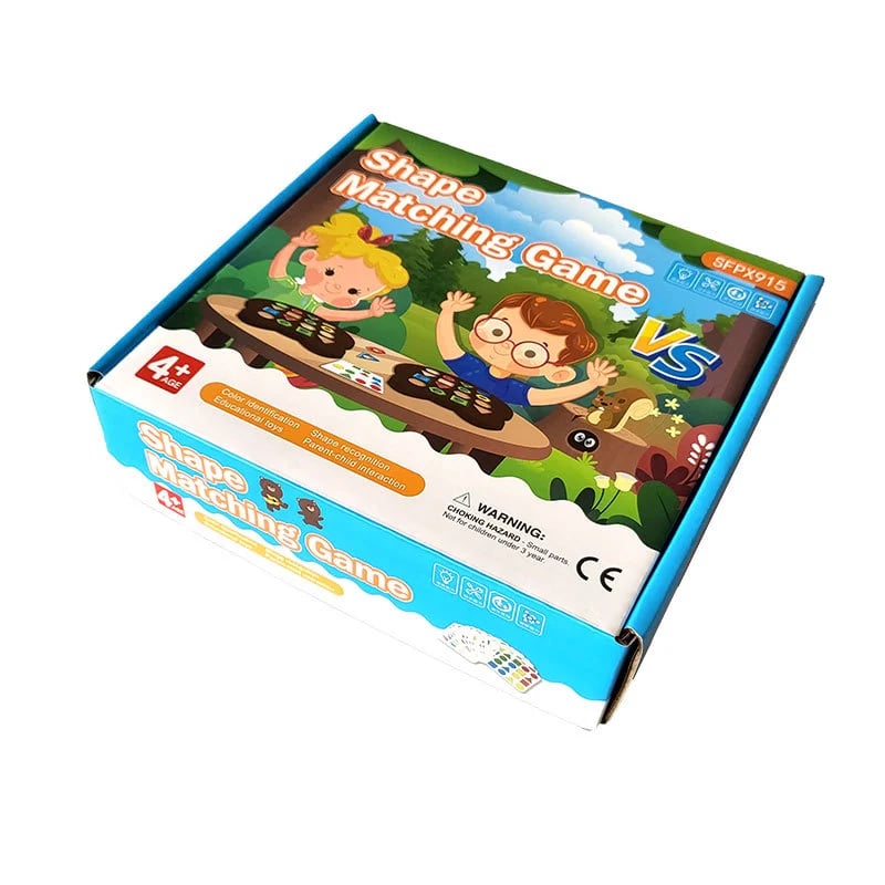 ShapeWise – Montessori Wooden Shape Matching Puzzle Game