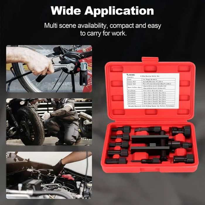 SteelGrip – Industrial Bearing Puller Tool Set