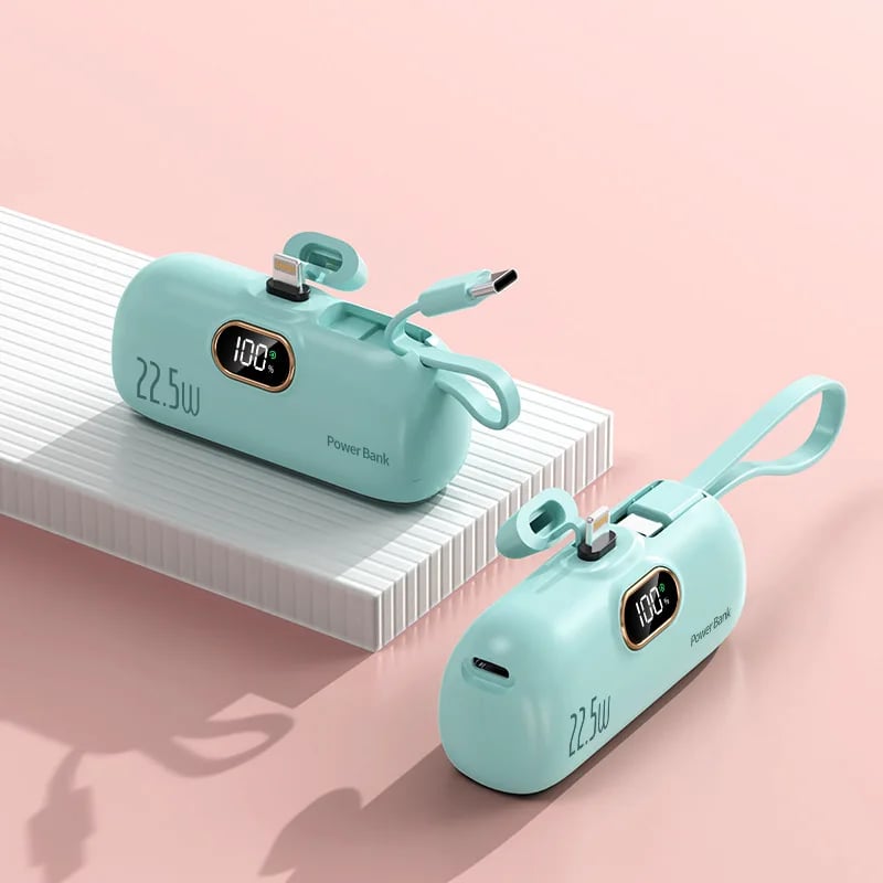 PowerPebble – Compact 5000mAh Power Bank