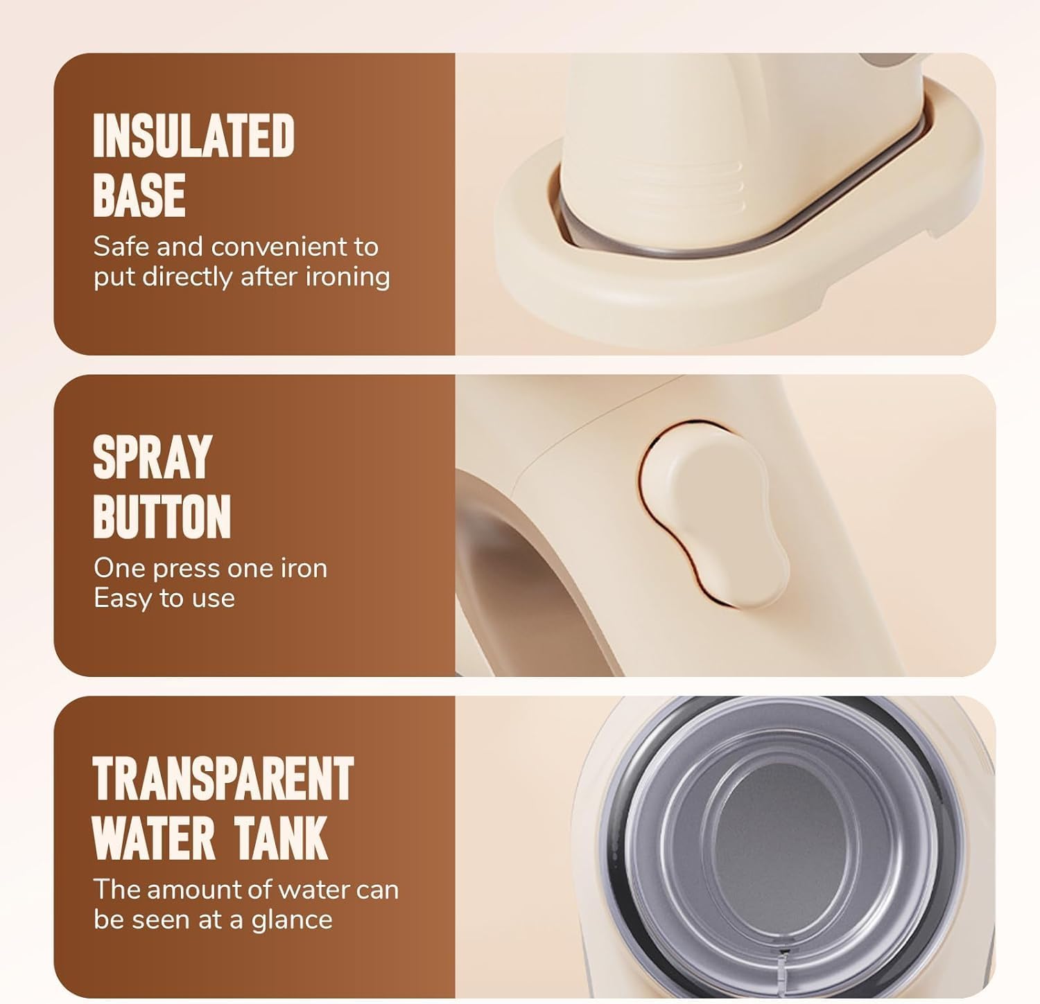 SteamEase – Portable Vacuum Clothes Steamer