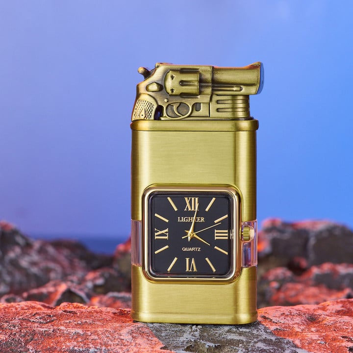 TimeFlame – Vintage Watch Lighter Combo