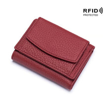 AuraVault - Premium Leather RFID Wallet