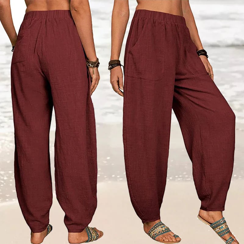 CalmEase – Elastic Waist Comfort Pants
