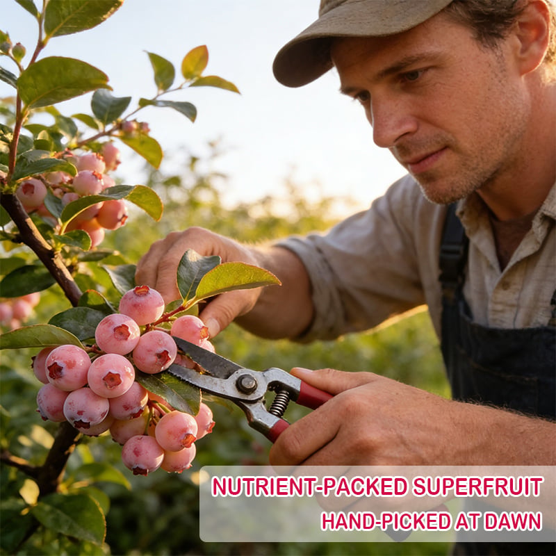 PinkDelight Berries – Premium Garden Seeds