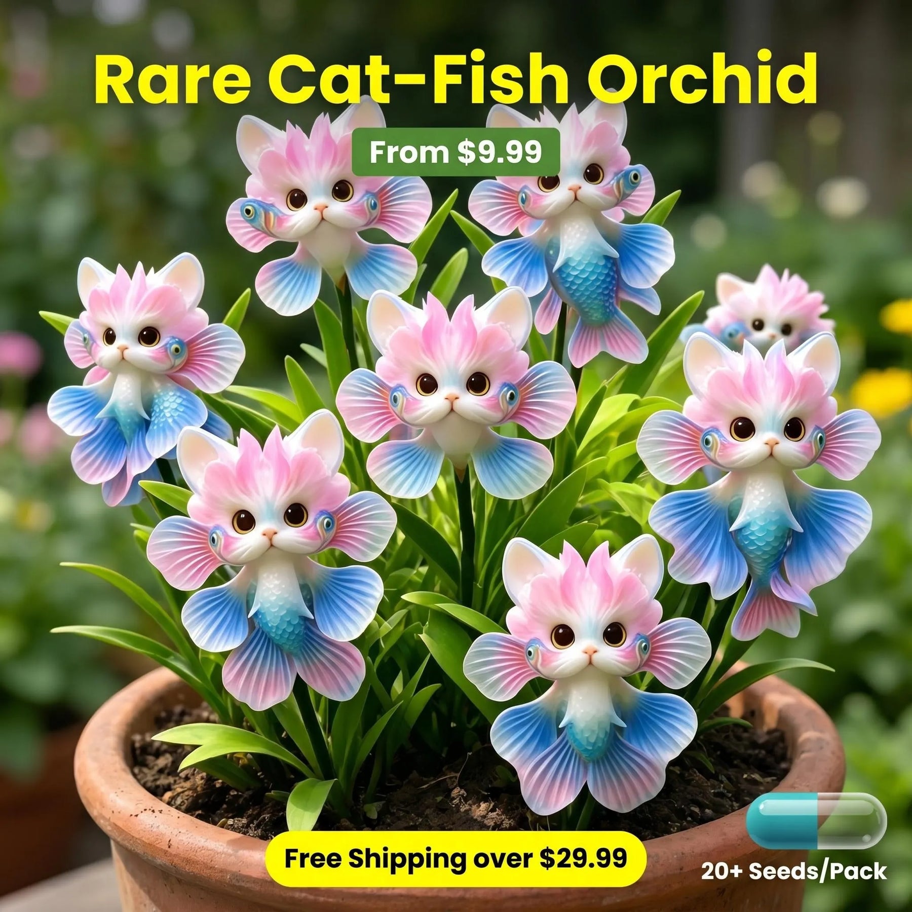 FloraRare – Catfish Orchid Seed Pack
