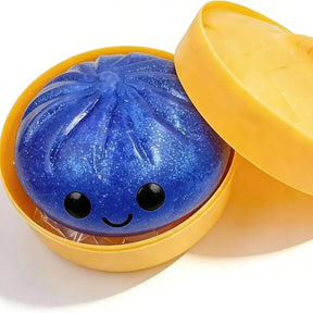 SquishJoy – Ultra-Rare Rainbow Smiling Dumpling Squishy Toy