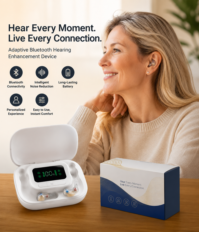 HearNova – Adaptive Bluetooth Hearing Enhancement Device
