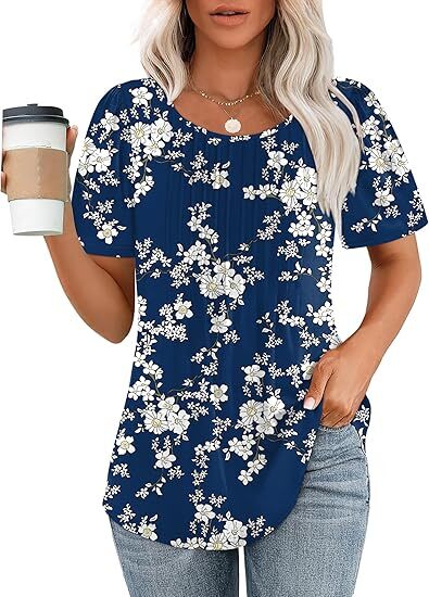SoftMuse – Casual Dressy Summer Blouse