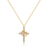 RoyalFaith – Crown Cross Necklace