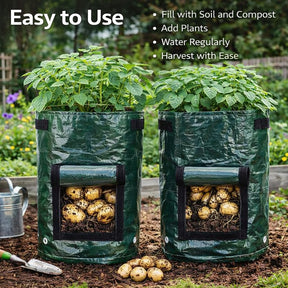 GrowFlex – Gallon Garden Cloth Planting Bags