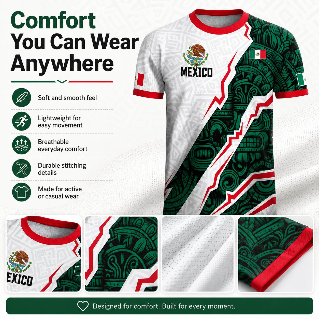 ElTriPride – Unique Heritage Eagle Design Soccer Jersey 2026