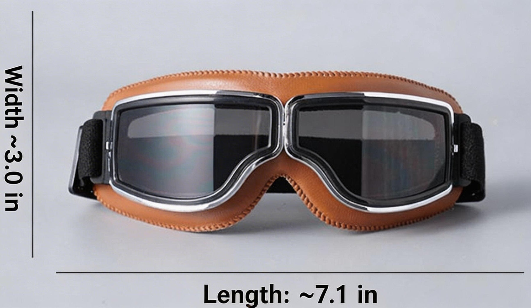 RetroRide – OTG Vintage Motorcycle Riding Goggles