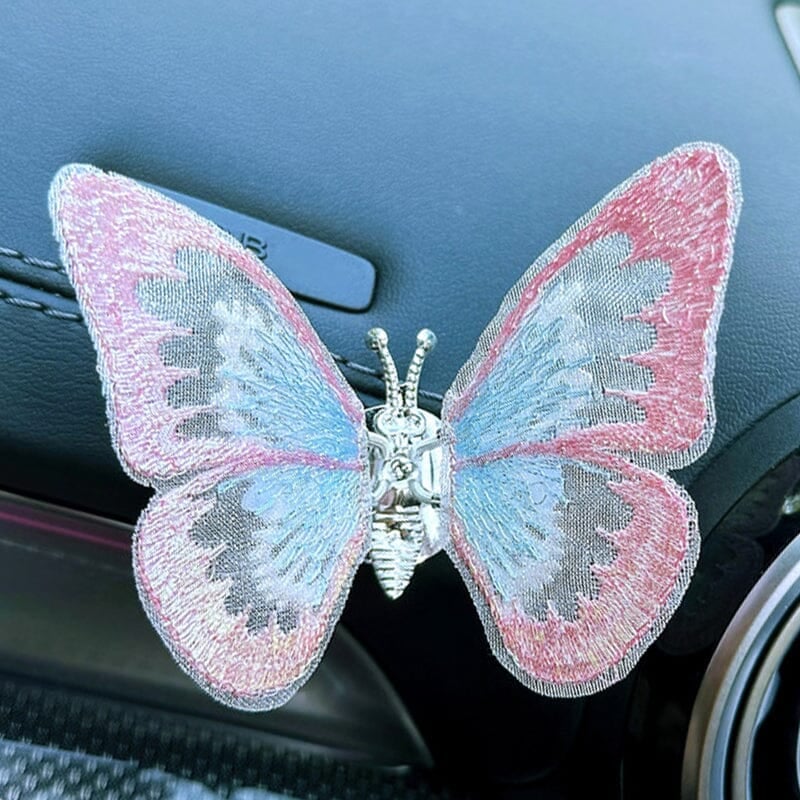 AromaFlutter – Butterfly Car Perfume Clip