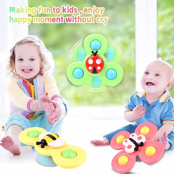 SpinBloom – Interactive Baby Spinner Set