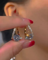 Nevaeh Luxe – Italian Gold Elegance Earrings