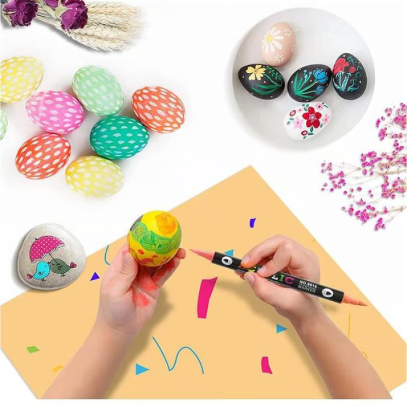 ColorCraft - Dual Tip Acrylic Marker for Precision Art