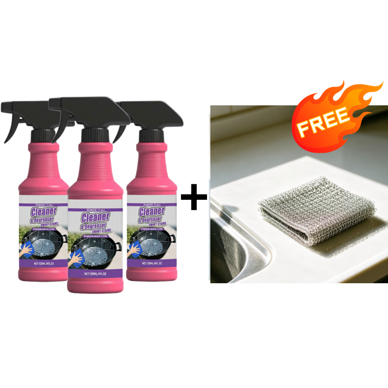 GrillBlaze – Fast-Acting Heavy-Duty Grill Degreaser Spray
