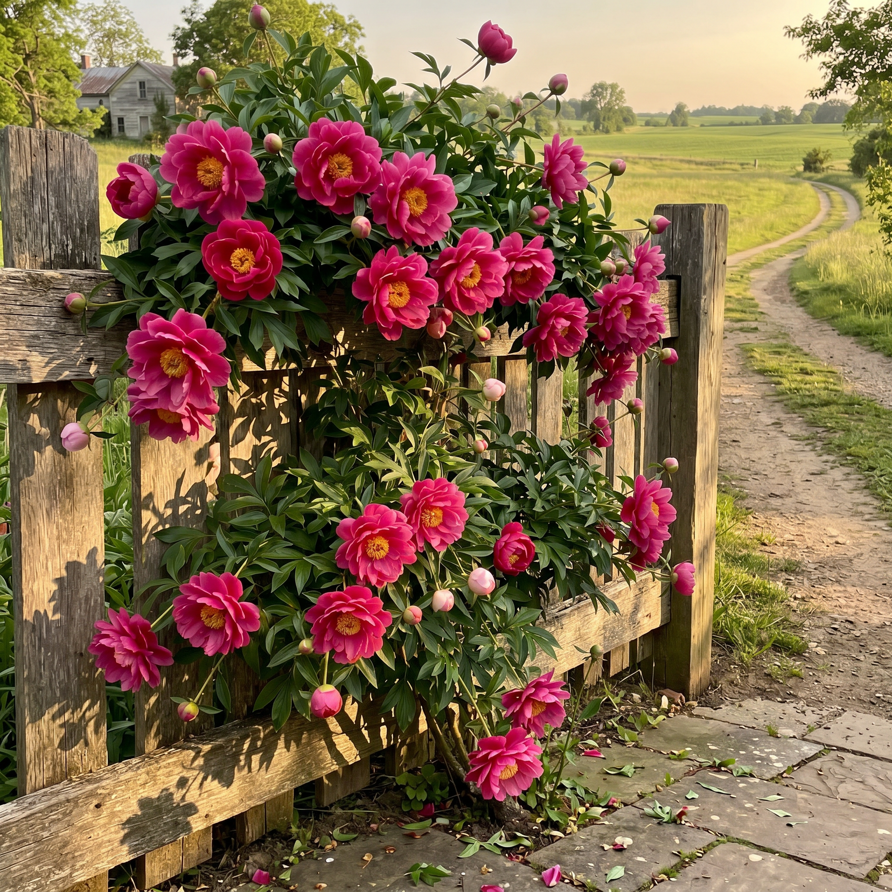 🌸 Rare Climbing Peony Bulbs🪴Big Full Blooms, Cold Hardy Perennial, Easy to Grow Garden Favorite