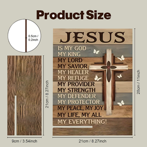 RusticVerse – Vintage Inspirational Wall Sign Decor