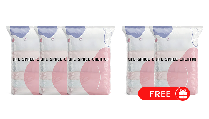 VacuFlex – No-Pump Closet Organizer Bags