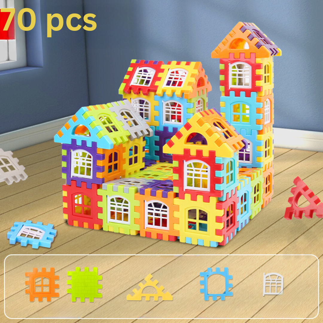 VisionBlocks Playset – Transparent Building Fun