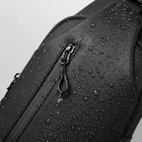SyncPack™ – Waterproof Crossbody Bag with USB Port