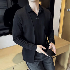 Layer™ – 2-in-1 Shirt with Cardigan Effect