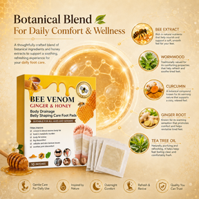 DetoxGlow – Overnight Botanical Foot Care Patches