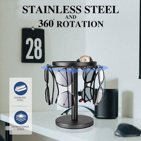 OptiSpin – Multi-Pair Eyeglasses Rotating Display Stand