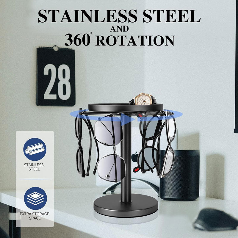 OptiSpin – Multi-Pair Eyeglasses Rotating Display Stand