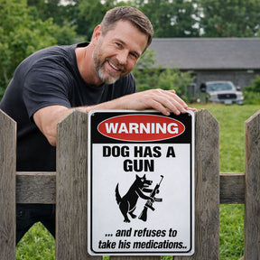 WittyGuard – Funny Dog Warning Sign