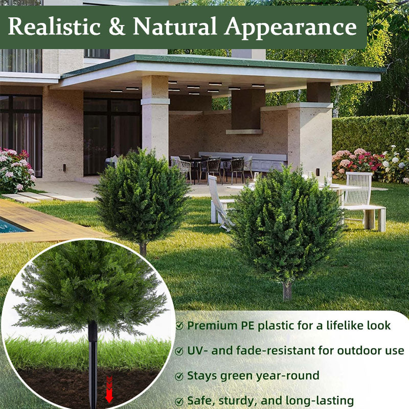 EcoCharm Cedar – Lifelike Landscape Tree