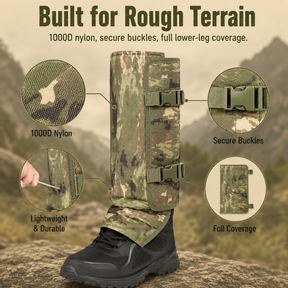 TrailShield Pro - Snake Guard Leg Gaiters
