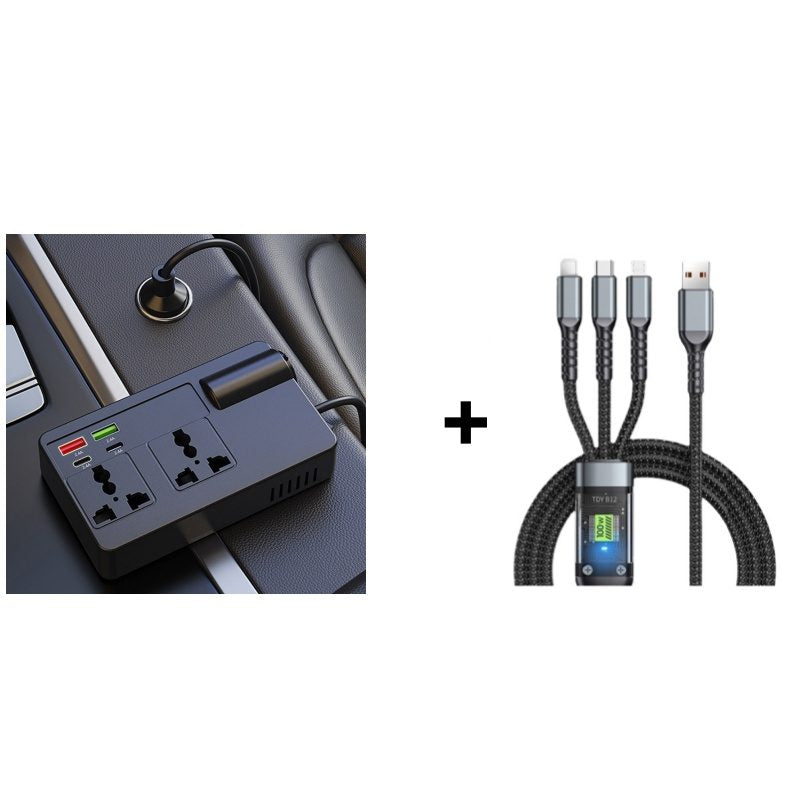 CarvaVolt - Digital Display Power Inverter