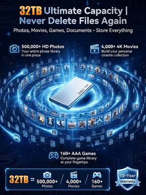 DataVault – High Speed Portable SSD Storage Drive