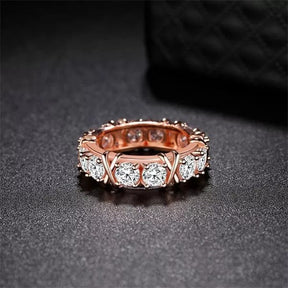 Moissanova – Magnetology Moissanite Diamond Ring