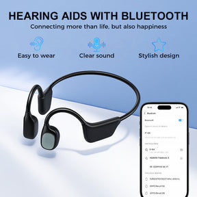 VibraHear – Wireless Bone Conduction Hearing Aid Earbuds
