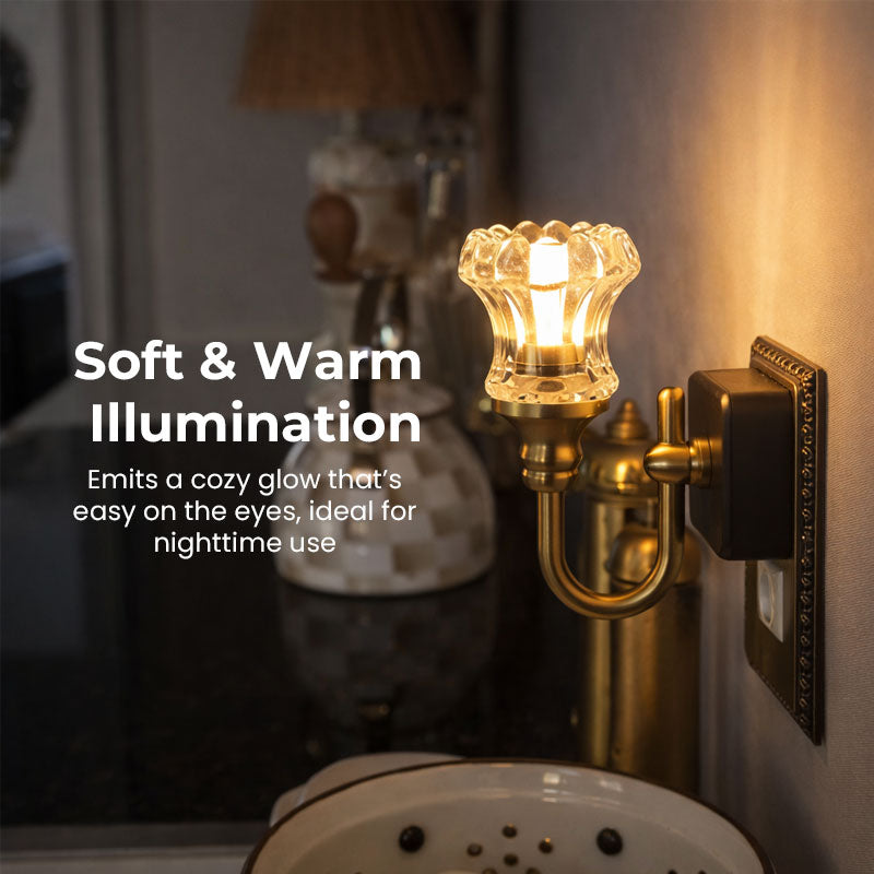 VintageLume - Classic Wall Night Light