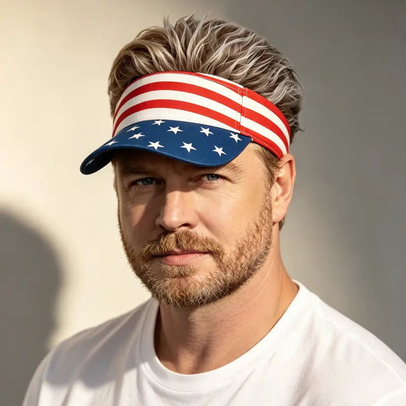 LibertyLocks – American Flag Wig Hat