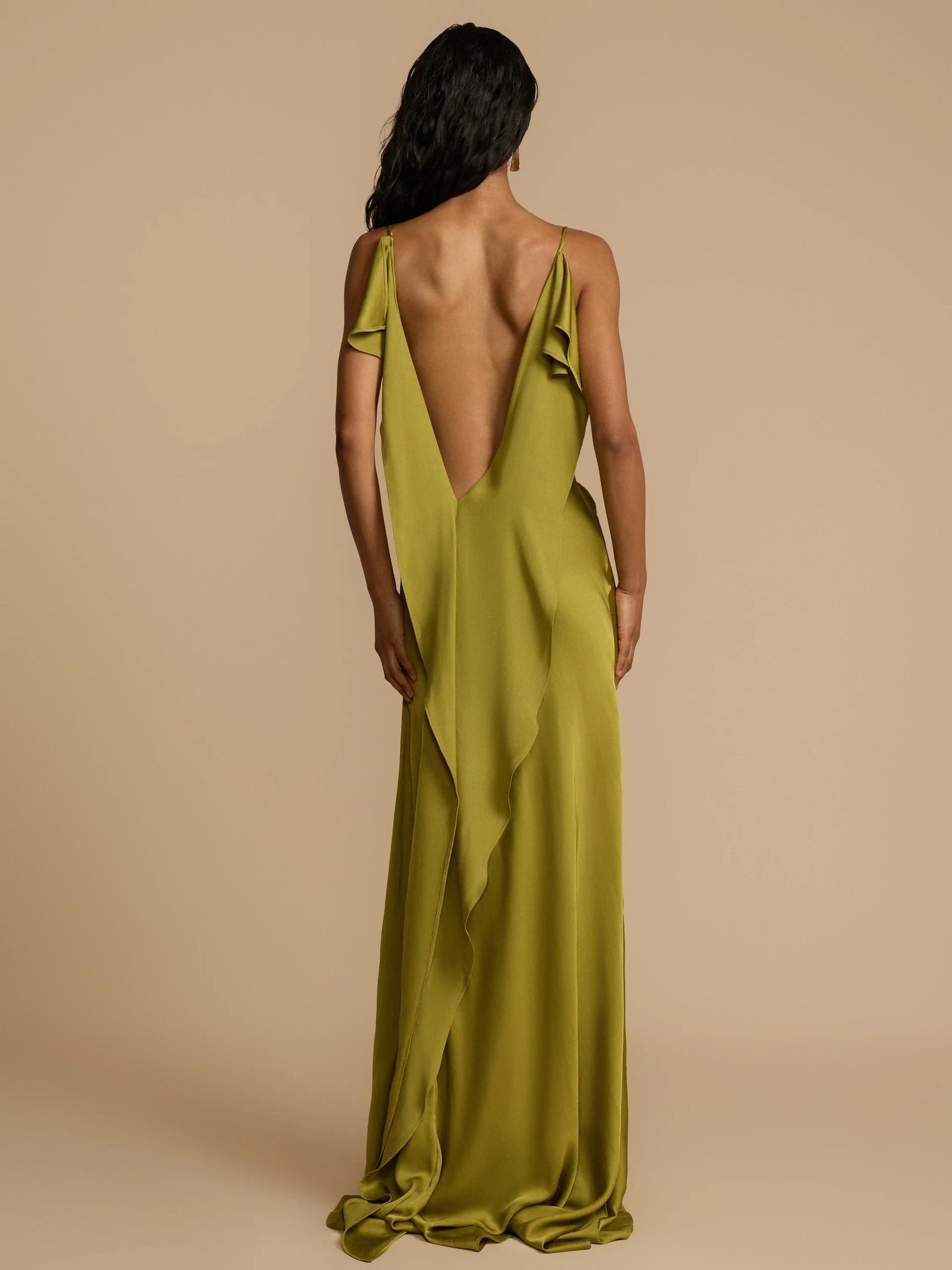 VelvetGrace – Elegant Comfort Slit Maxi Dress