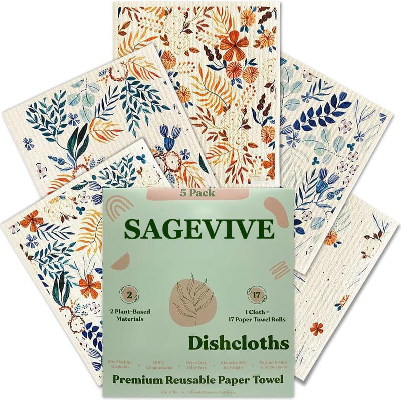 SparkleWipe – Multi-Purpose Kitchen Cleaning Cloths
