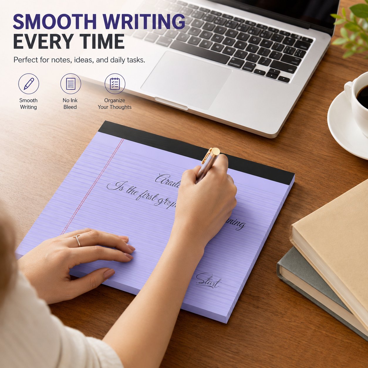 WriteEase – Double-Sided Legal Pad for Organized Notes