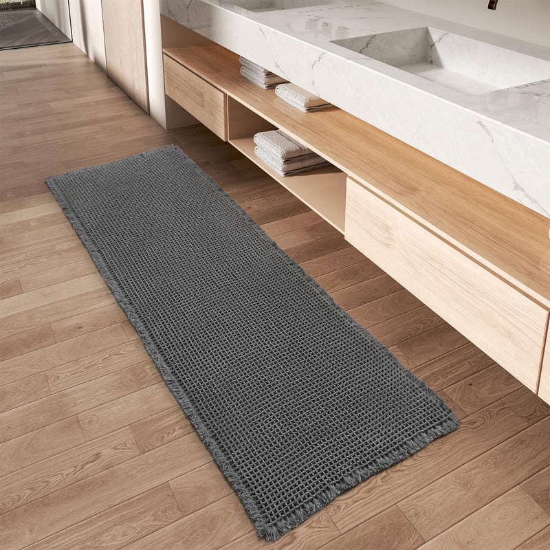 CozyStride – Upgraded Waffle Runner Rug