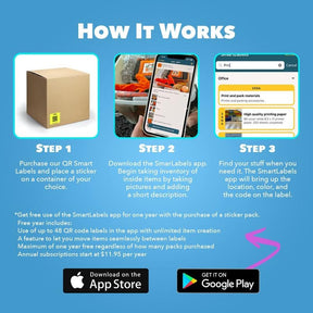 TrackTag - Smart QR Labels for Storage & Inventory